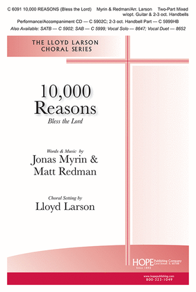 Book cover for 10,000 Reasons (Bless the Lord)