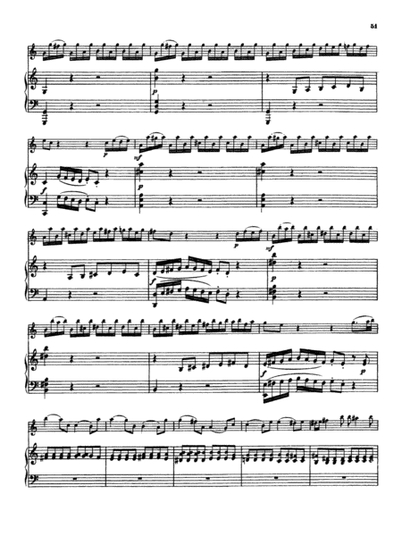 Four Concertos for Flute and Piano: 3. Concerto in C Major