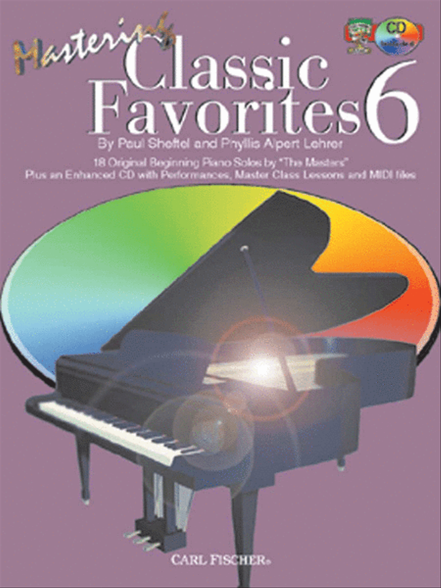 Mastering Classic Favorites 6 Piano Solo scores gallery preview page 1