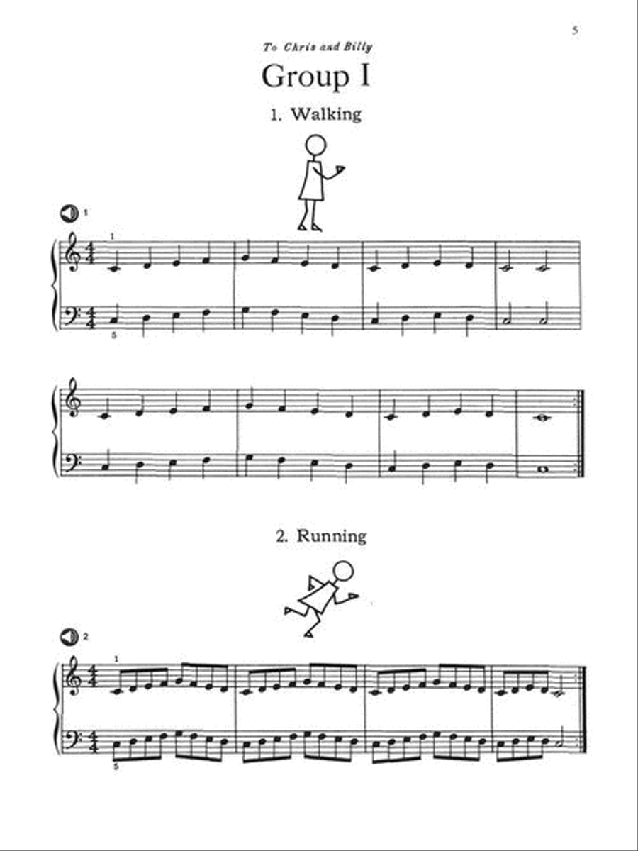 A Dozen a Day Preparatory Book – Book/Audio Piano Method scores gallery preview page 5