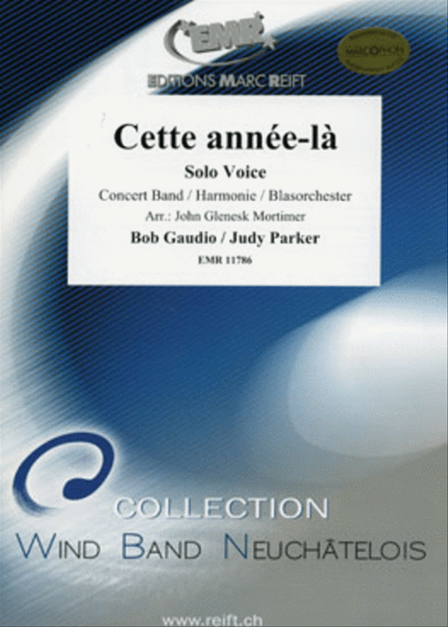 Cette Annee-La Cette Annee-La Concert Band scores gallery preview page 1