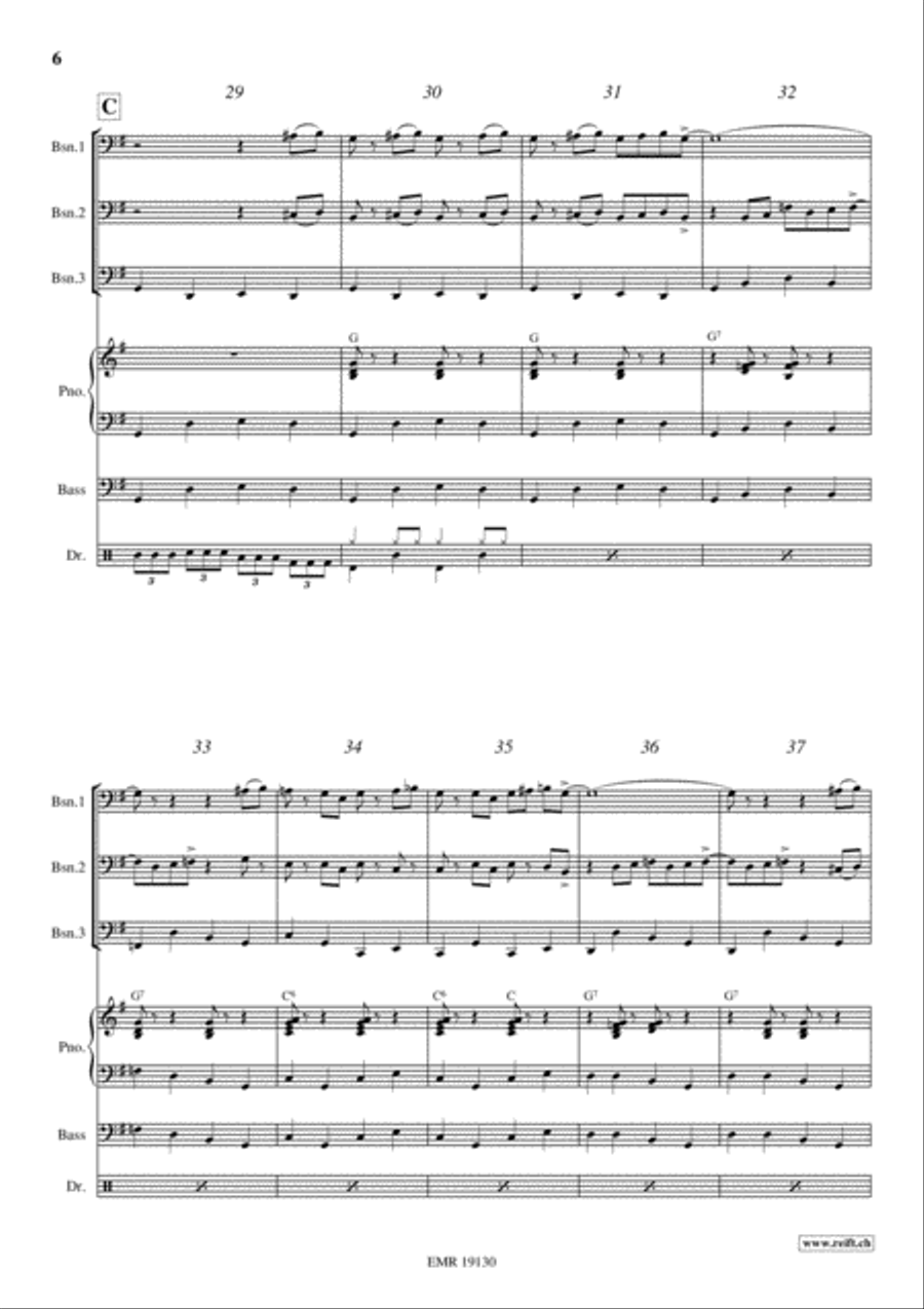 St. Louis Blues Bassoon scores gallery preview page 6
