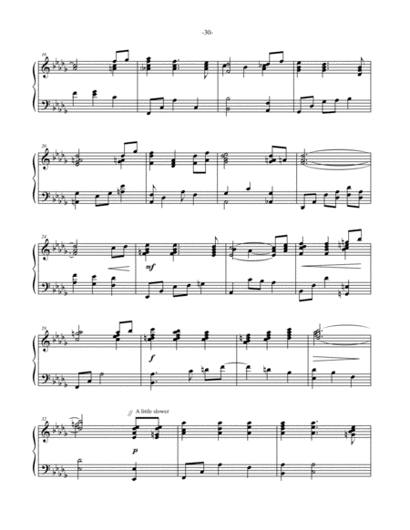 Have I Done Any Good in the World Today? - piano solo arrangement image number null