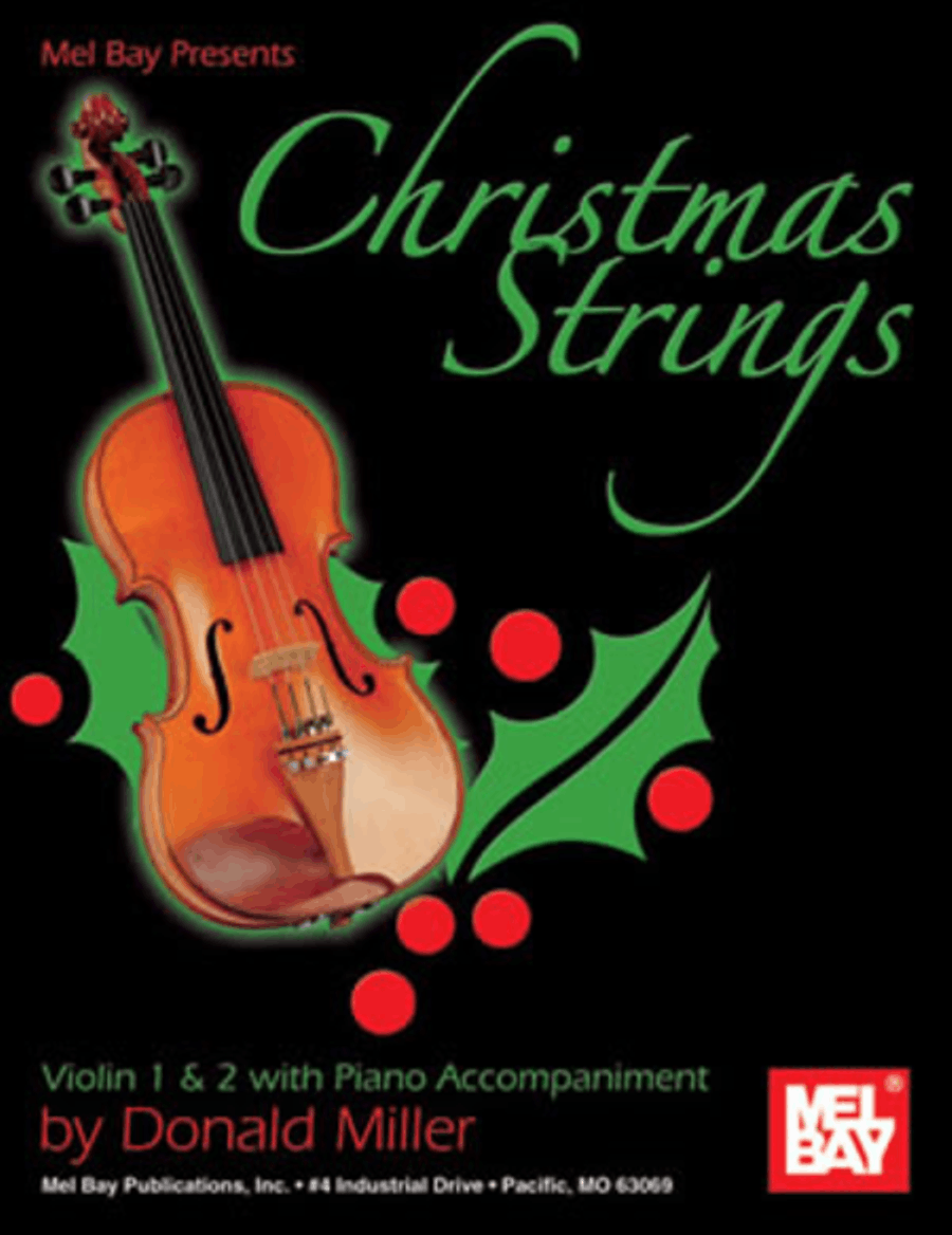Christmas Strings: Violin 1 & 2 With Piano Accompaniment Violin scores gallery preview page 1