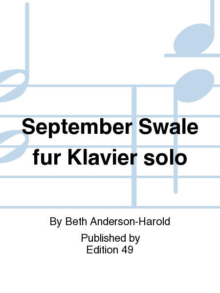 September Swale fur Klavier solo