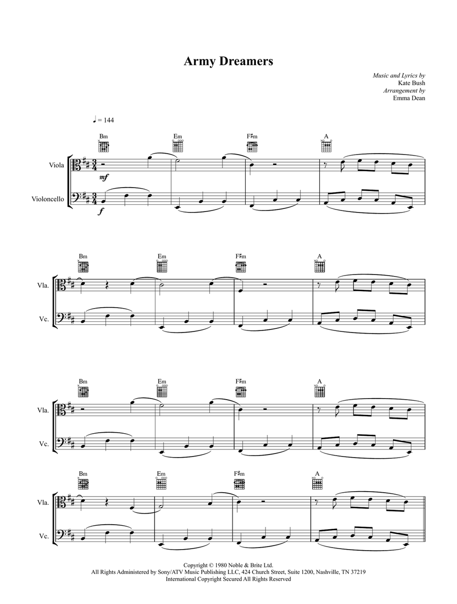 Army Dreamers Large Ensemble scores gallery preview page 1