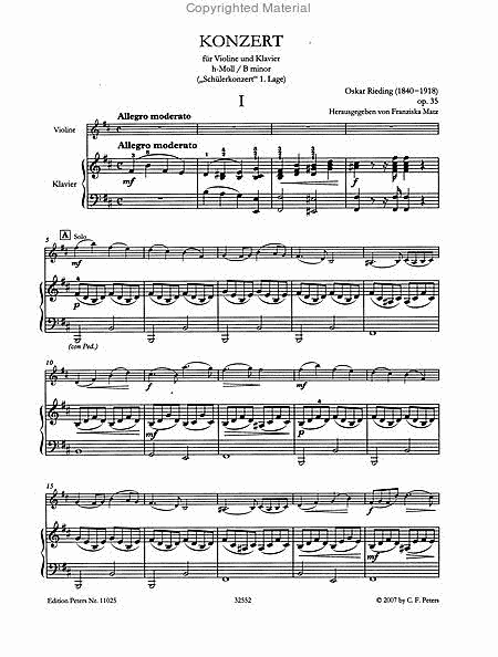 Concerto in B minor, Op.35