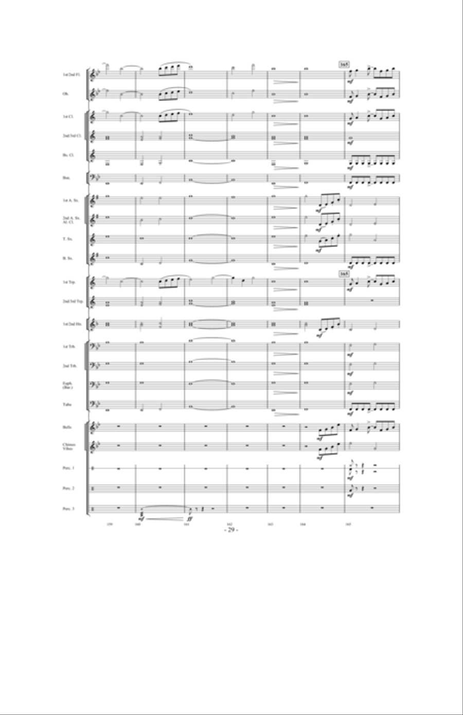 Force Majeure Concert Band scores gallery preview page 28