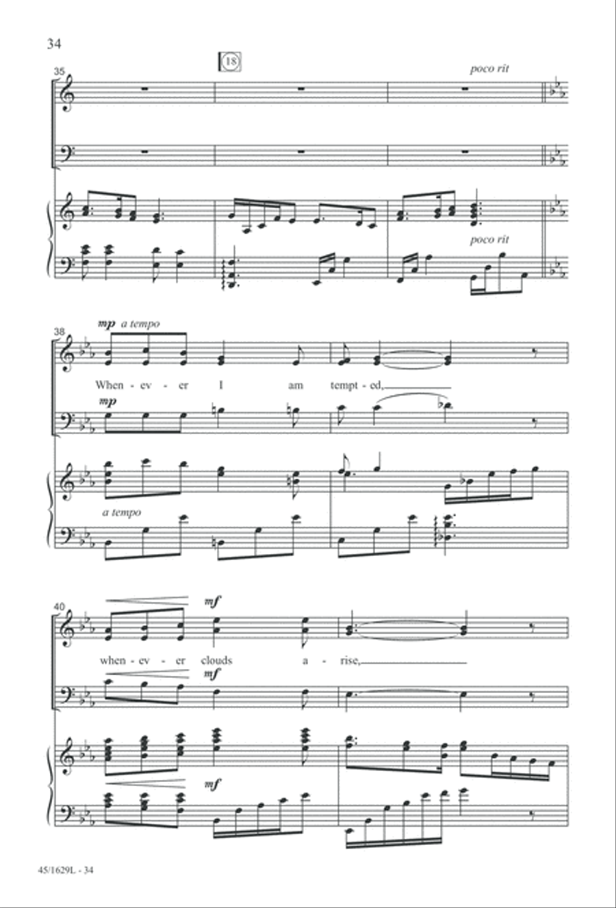 Hymns We Love to Sing, Vol. 2 3-Part scores gallery preview page 34
