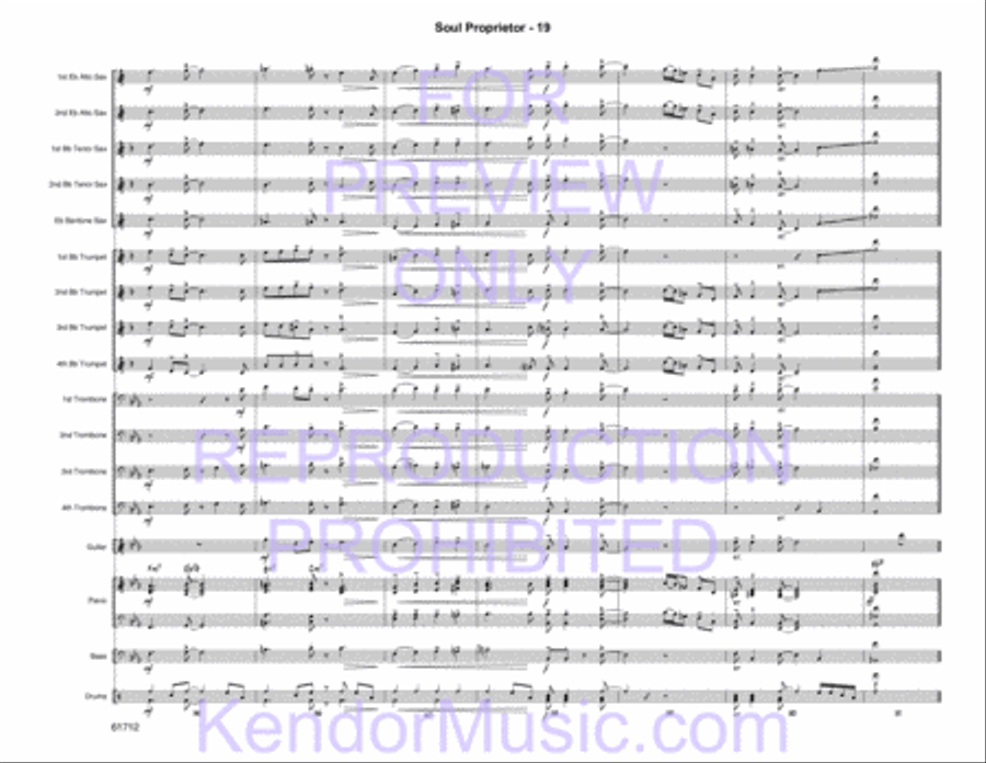 Soul Proprietor Soul Proprietor Jazz Ensemble scores gallery preview page 21