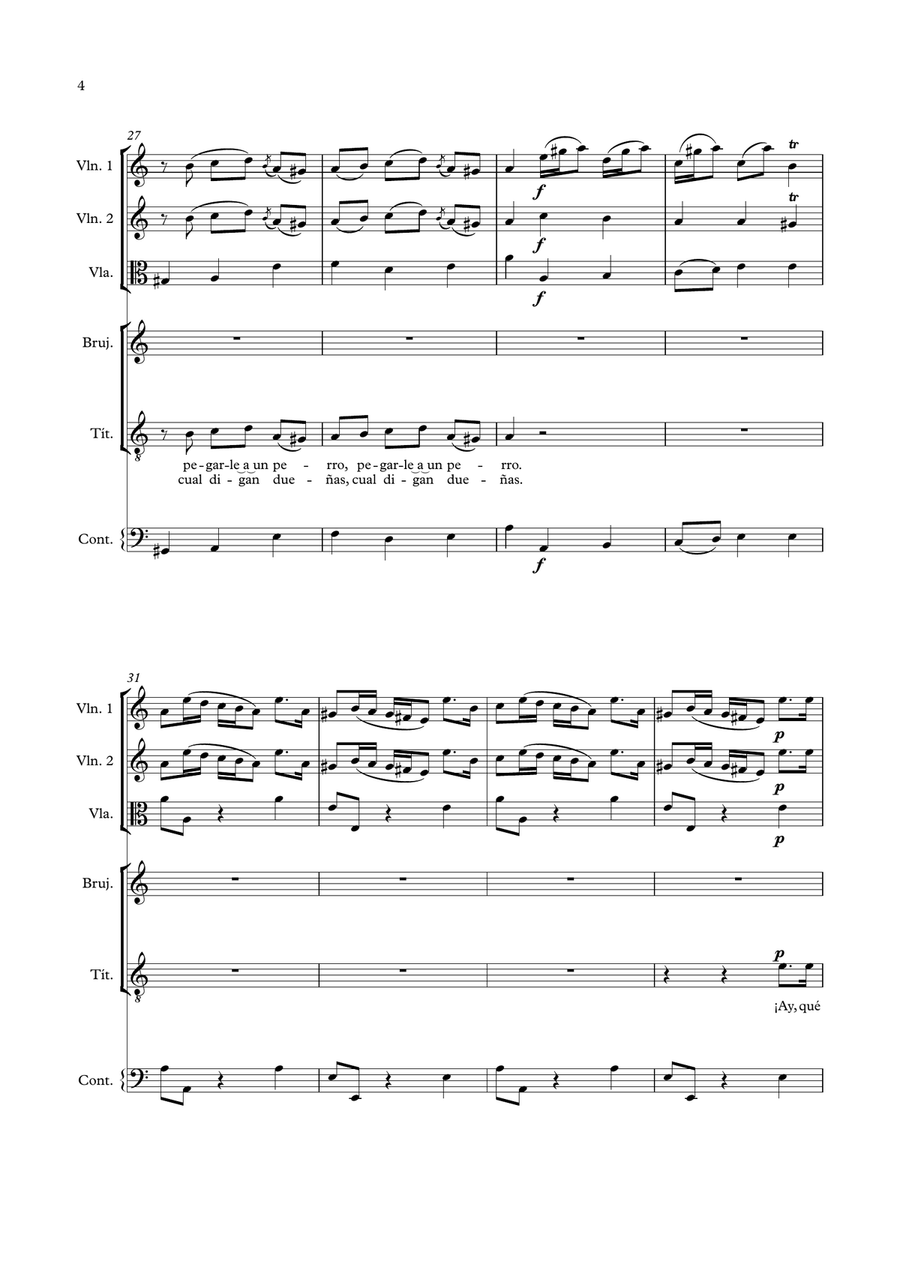 Tempestad Grande Amigo - Vendado es amor, no es ciego Small Ensemble scores gallery preview page 4
