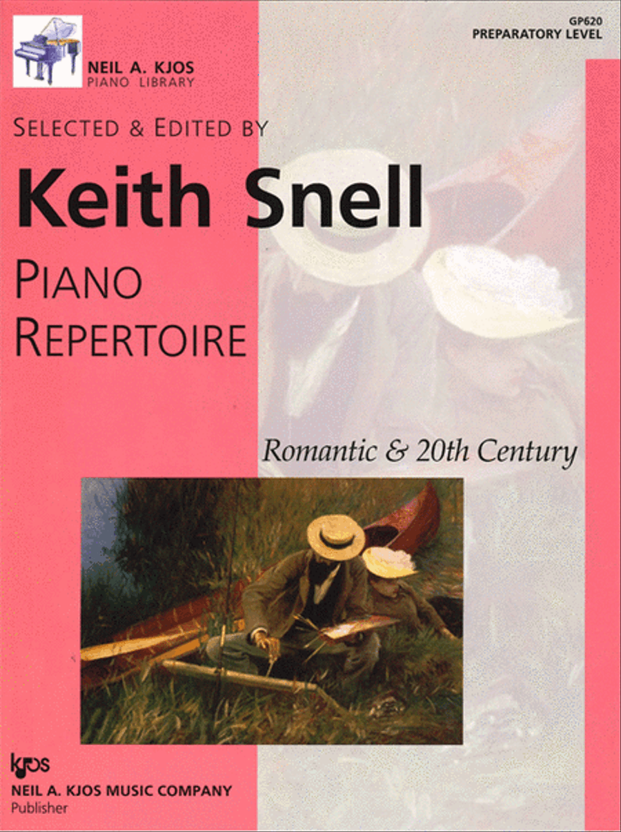 Piano Repertoire: Romantic & 20th Century - Preparatory Level Piano Method scores gallery preview page 1