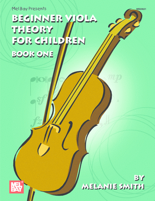 Book cover for Beginner Viola Theory for Children, Book One