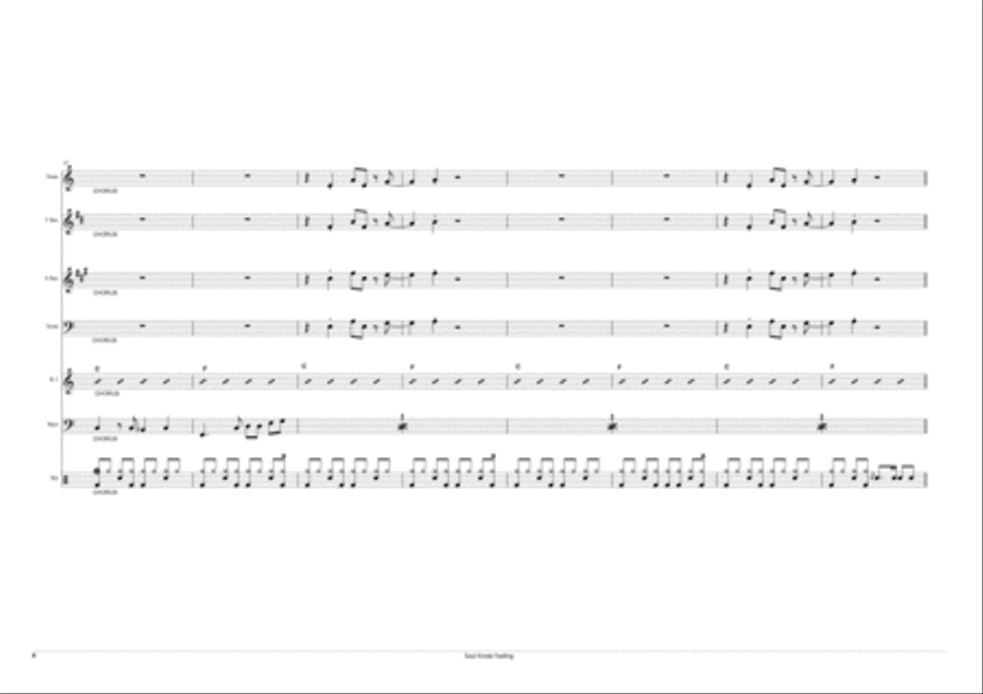 Soul Kind Of Feeling Tenor Saxophone scores gallery preview page 6