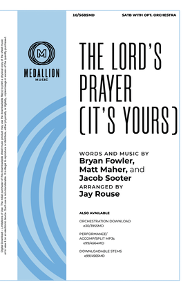 Book cover for The Lord's Prayer (It's Yours)