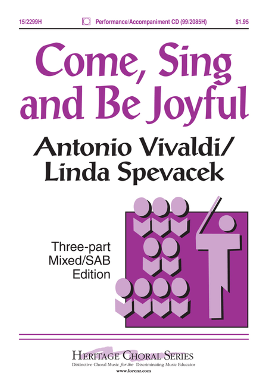 Come, Sing and Be Joyful Divisi scores gallery preview page 1