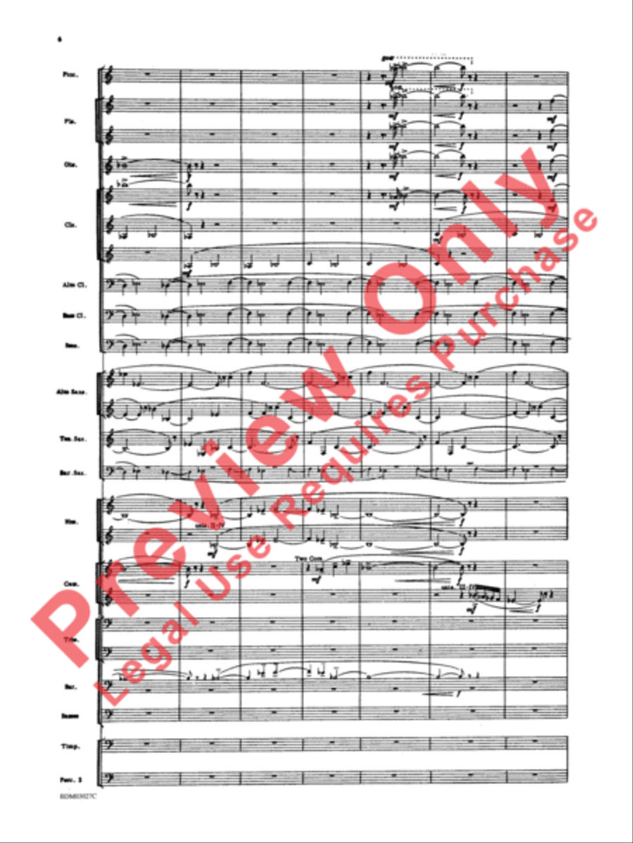 La Fiesta Mexicana Concert Band scores gallery preview page 9