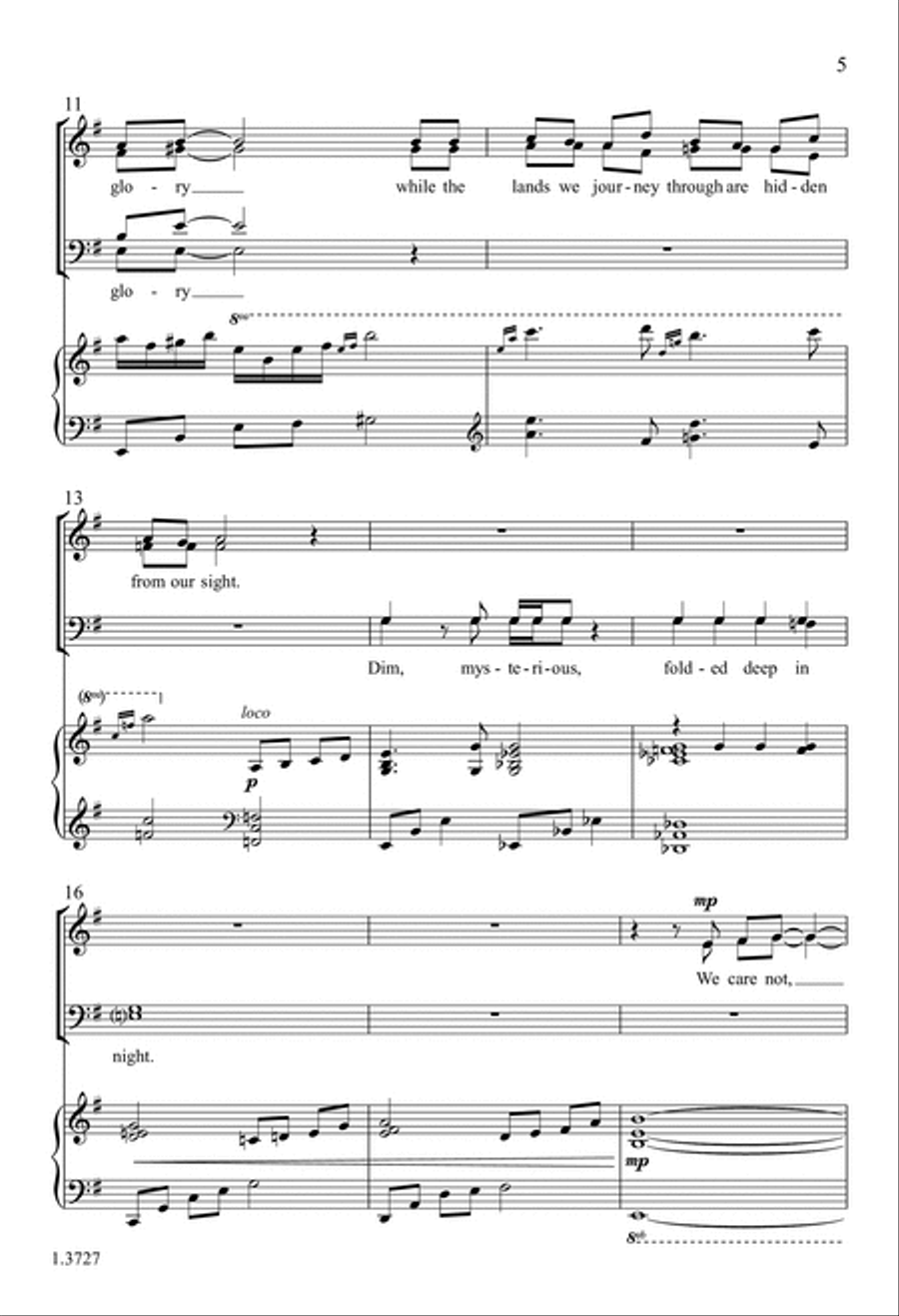 Lighted Ever Onward Lighted Ever Onward Divisi scores gallery preview page 5