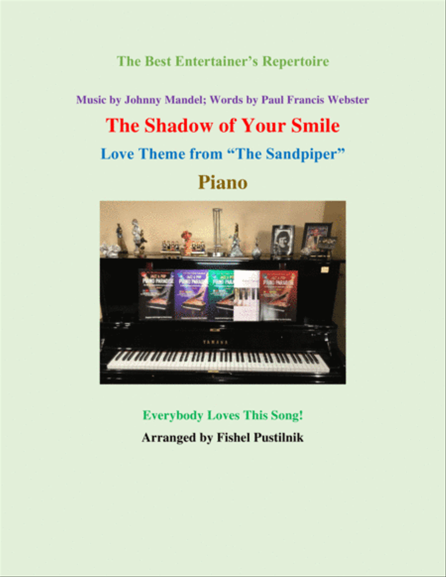 The Shadow Of Your Smile Piano Solo scores gallery preview page 1