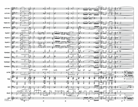 A Song for You (Tenor Sax Feature) - Conductor Score (Full Score)