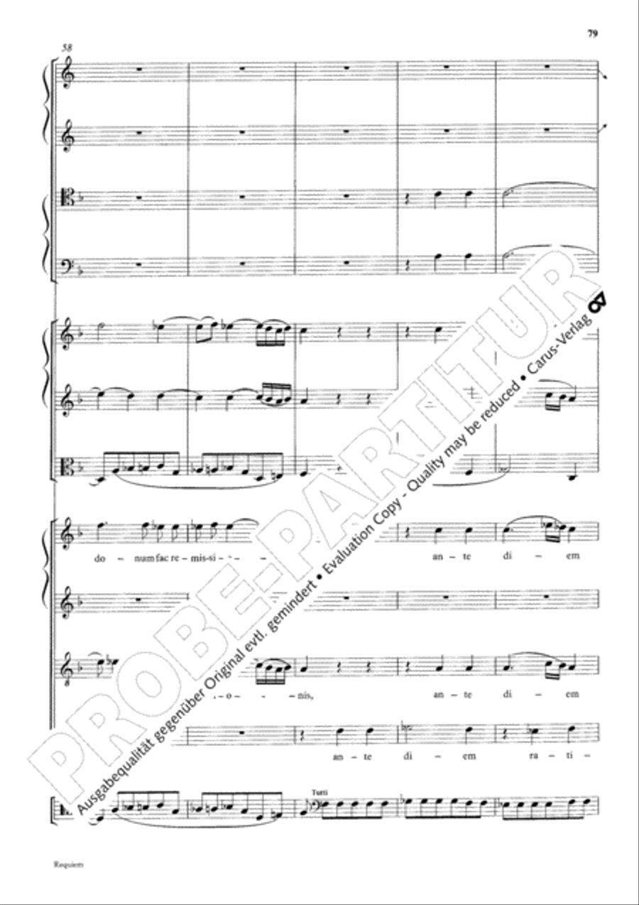 Requiem Requiem 4-Part scores gallery preview page 86