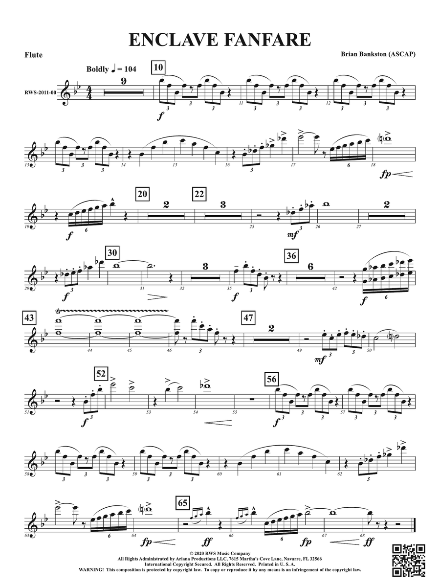 Enclave Fanfare: 1st Flute