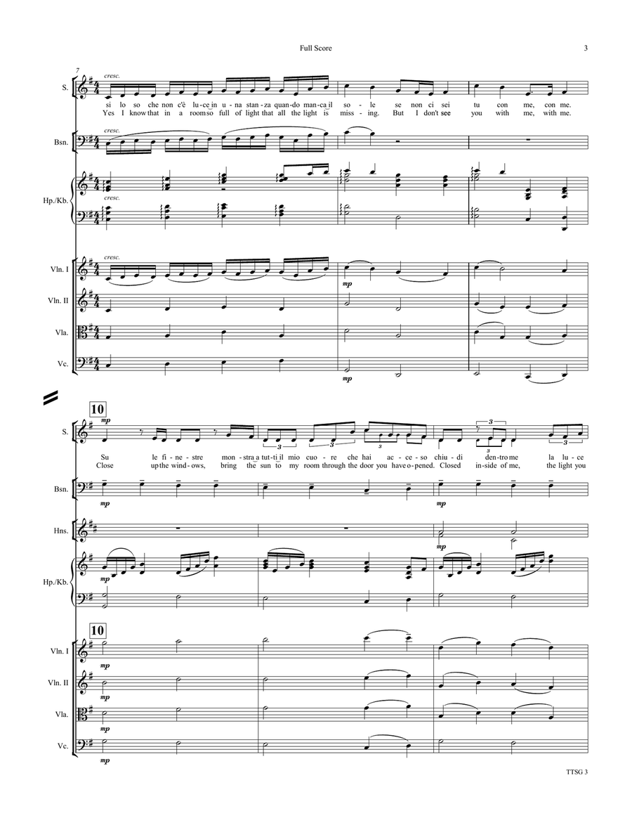 Time To Say Goodbye Chamber Orchestra scores gallery preview page 3