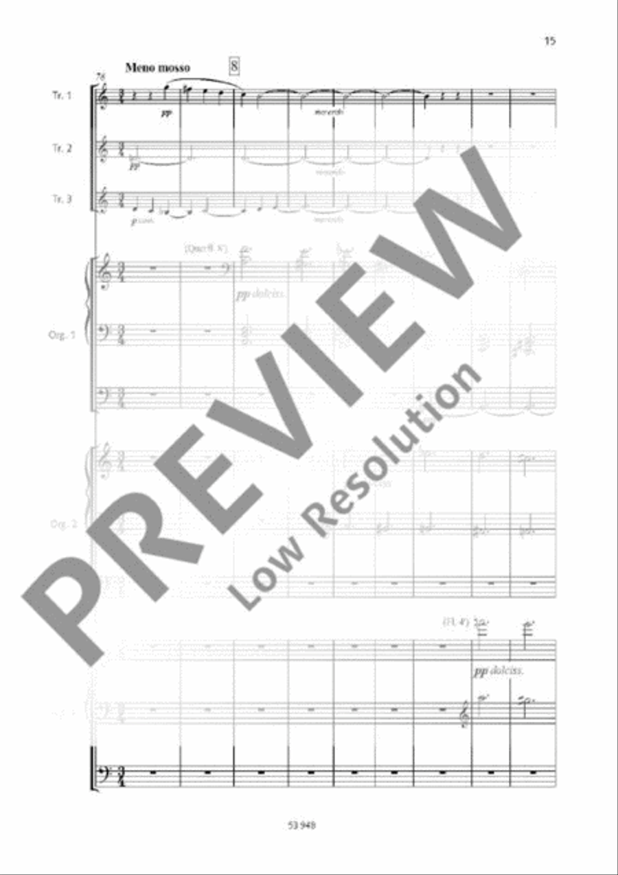 Dies irae Trumpet Trio scores gallery preview page 10