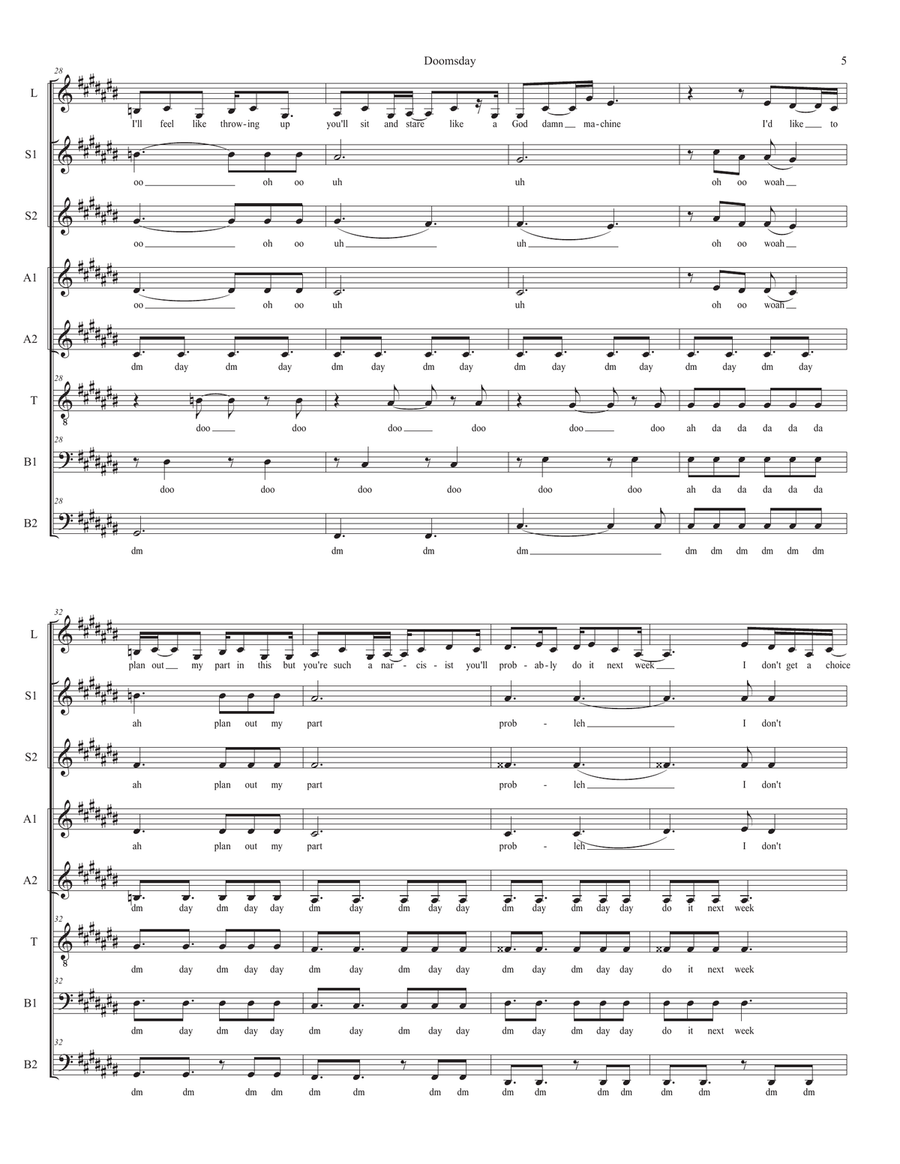 Doomsday Divisi scores gallery preview page 5