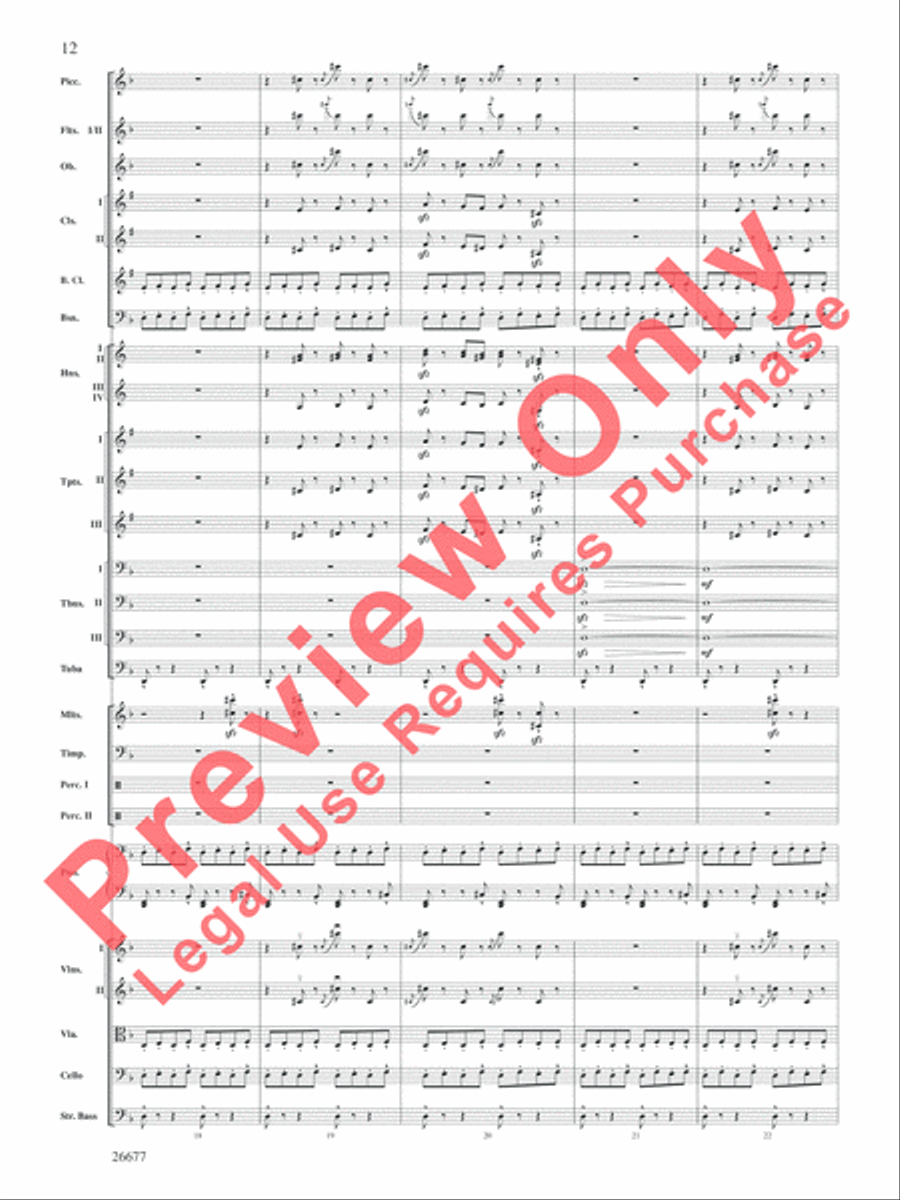 Star Wars Epic -- Part II, Suite from the Full Orchestra scores gallery preview page 13