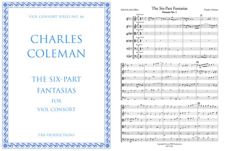 The Six-Part Fantasias (score and part set)