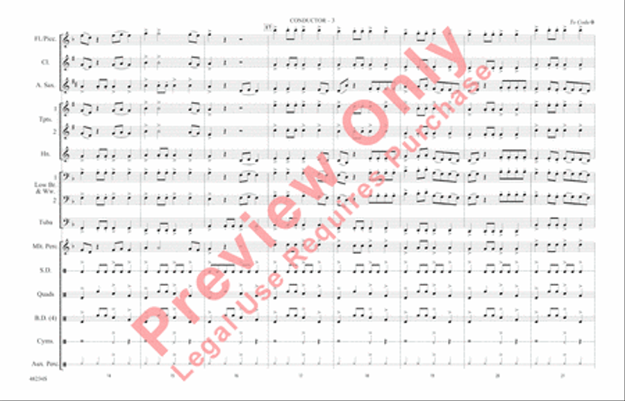 High Hopes High Hopes Marching Band scores gallery preview page 4