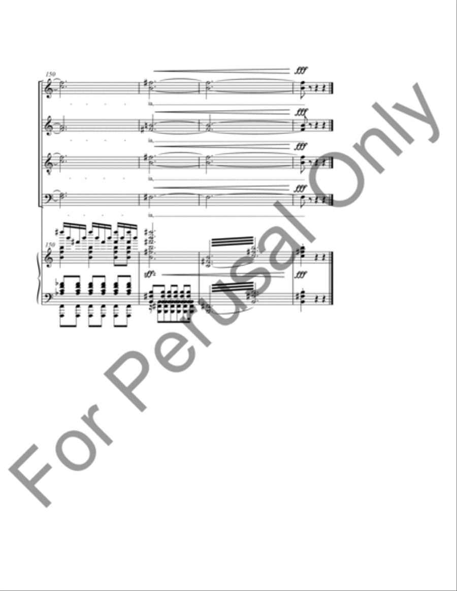 Jubilate (Choral Score) 4-Part scores gallery preview page 20