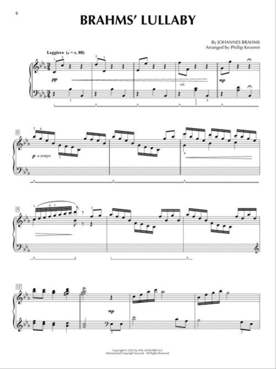 Lullaby Ballades Lullaby Ballades Piano Solo scores gallery preview page 6