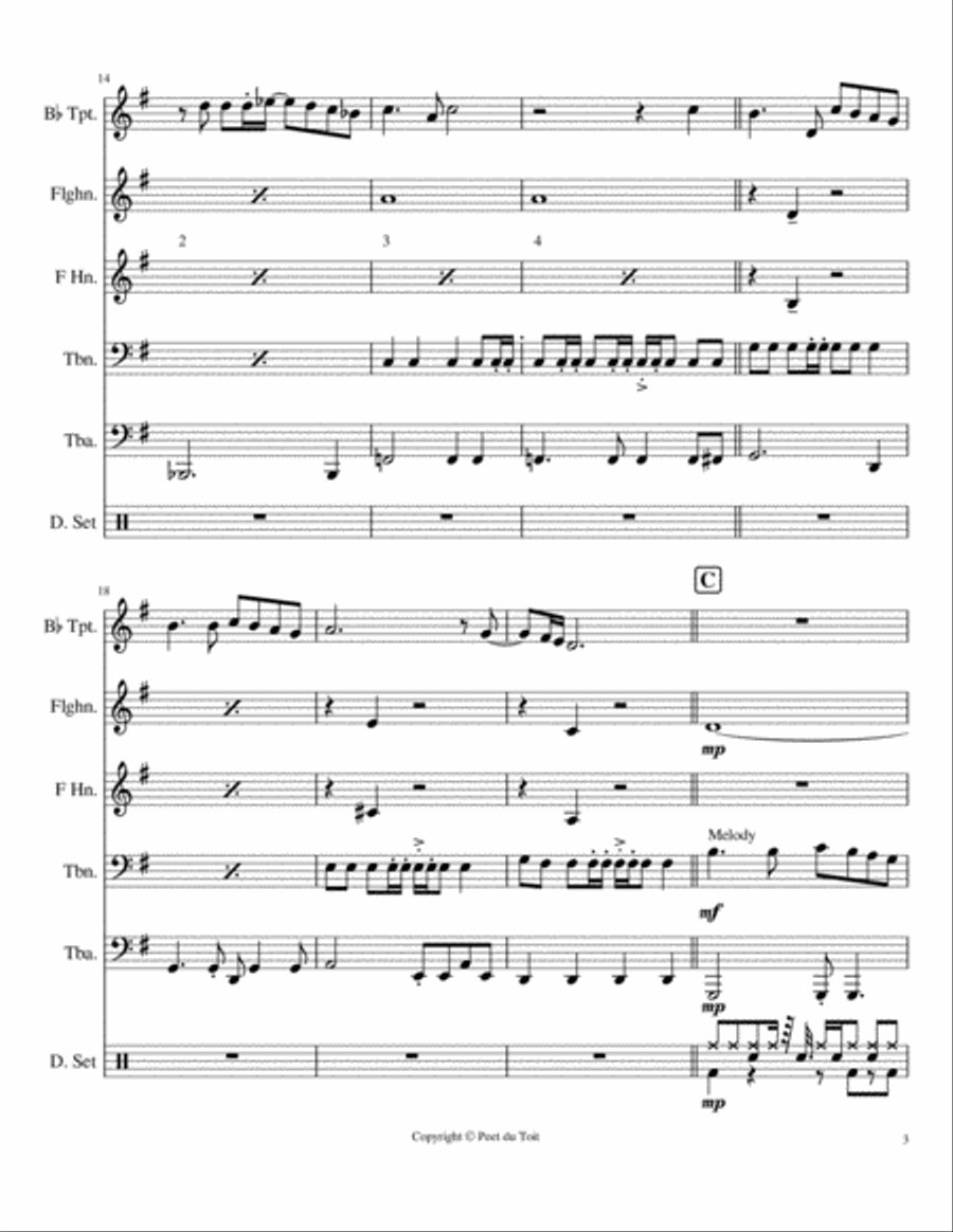 Words Small Ensemble scores gallery preview page 3