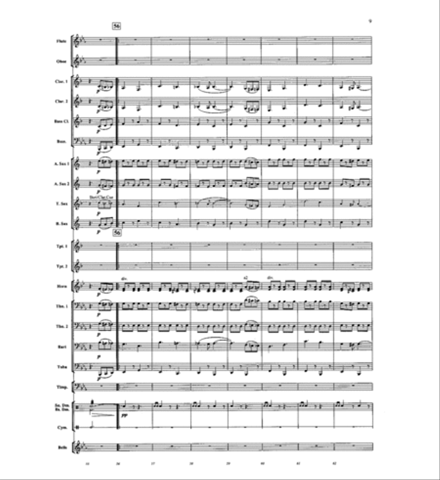 In The Center Ring Concert Band scores gallery preview page 9