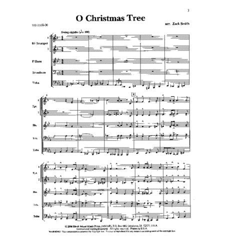 Ten Holiday Favorites for Brass Quintet image number null
