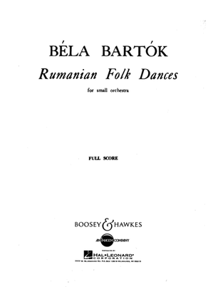 Book cover for Rumanian Folk Dances
