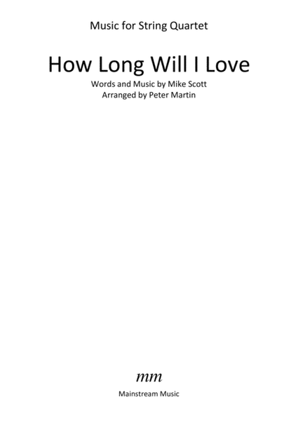 How Long Will I Love You image number null