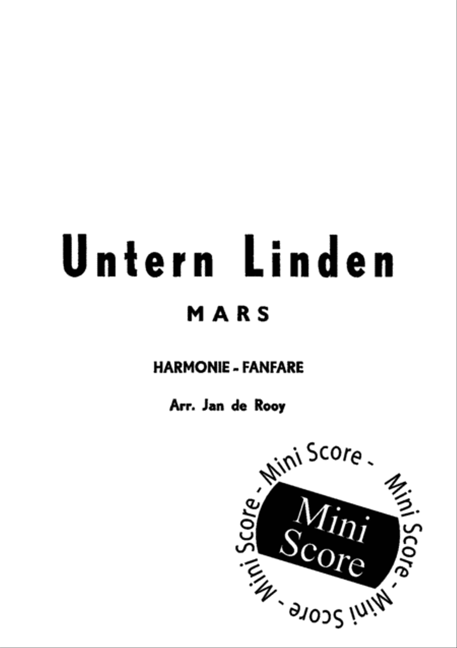 Untern Linden Fanfare Band scores gallery preview page 3