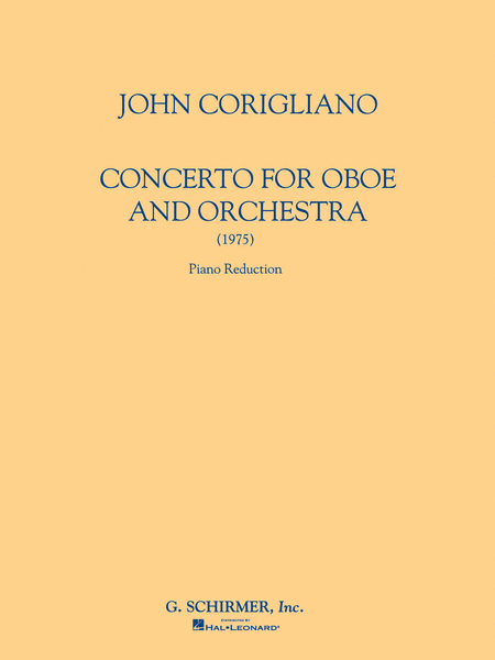 Oboe Concerto - Oboe/Piano