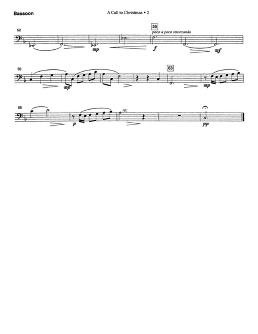 Canticle Of Joy - Bassoon