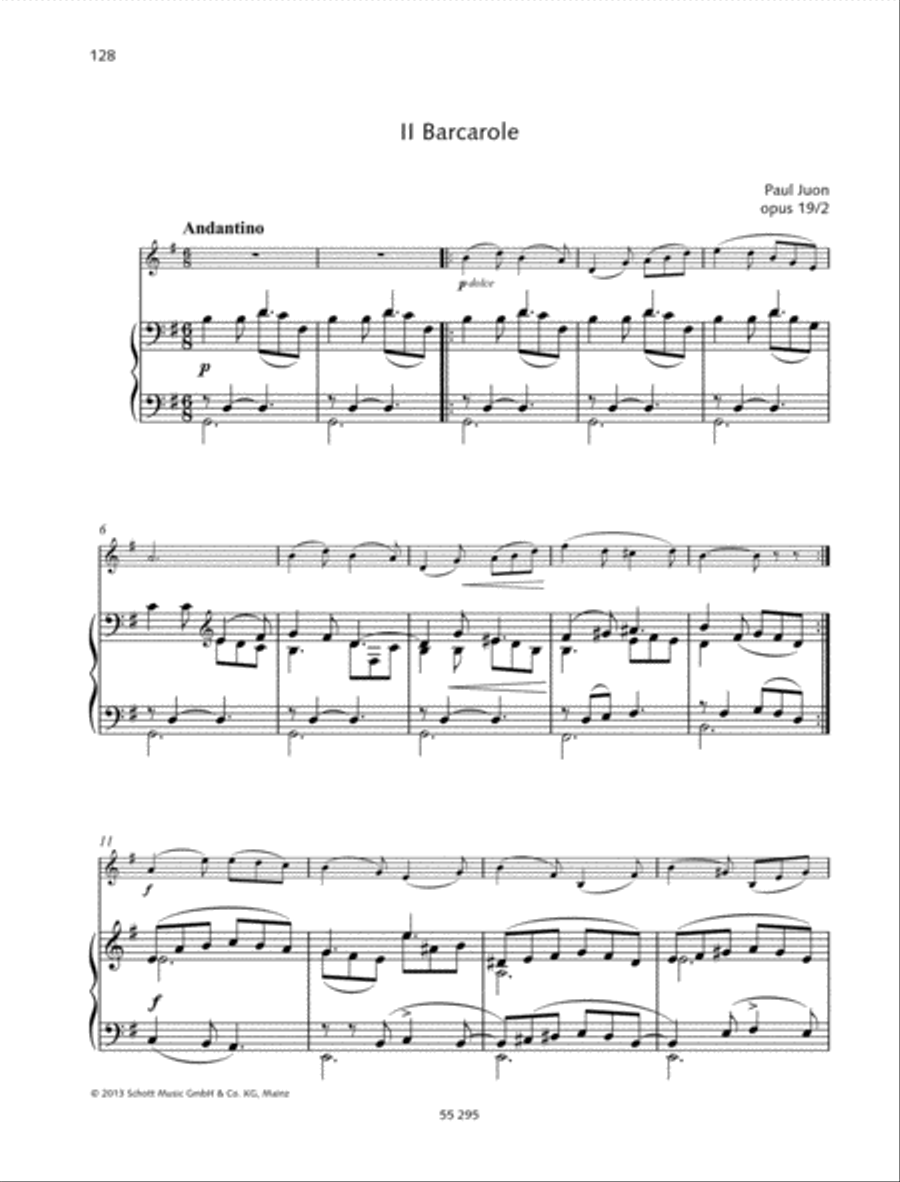 3 Bagatelles, Op. 19 3 Bagatelles, Op. 19 Violin Solo scores gallery preview page 3