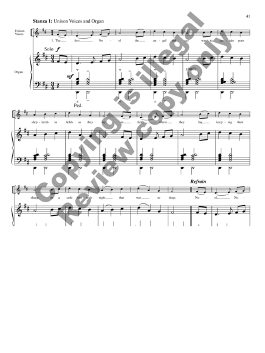 Festive Hymn Settings for Advent, Christmas, and Epiphany image number null