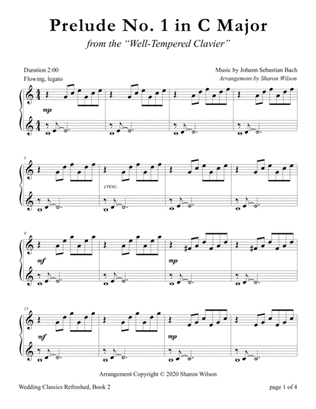Book cover for Prelude No. 1 in C Major