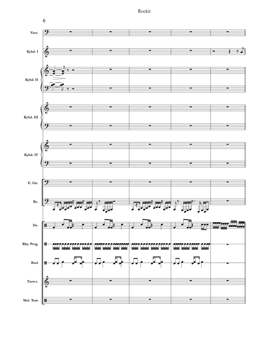Rockit Small Ensemble scores gallery preview page 6