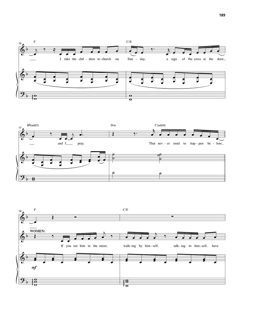 It's Quiet Uptown (from Hamilton) Piano, Vocal scores gallery preview page 3