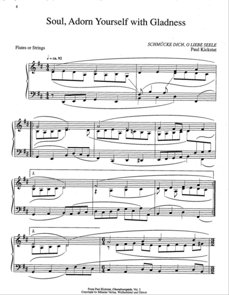 The MorningsStar ORGANIST'S COMPANION Music for Manuals - Lent, Easter, Pentecost Organ scores gallery preview page 3