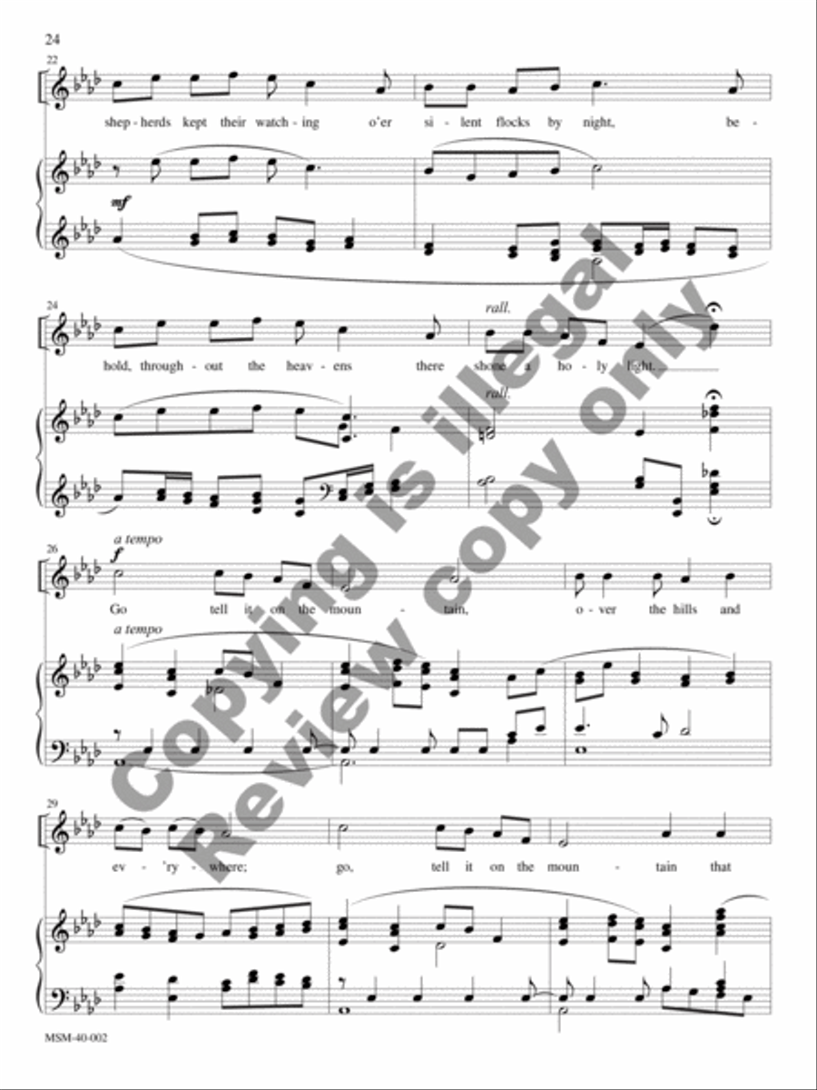 Seasons and Celebrations (Winter) Medium Voice scores gallery preview page 45