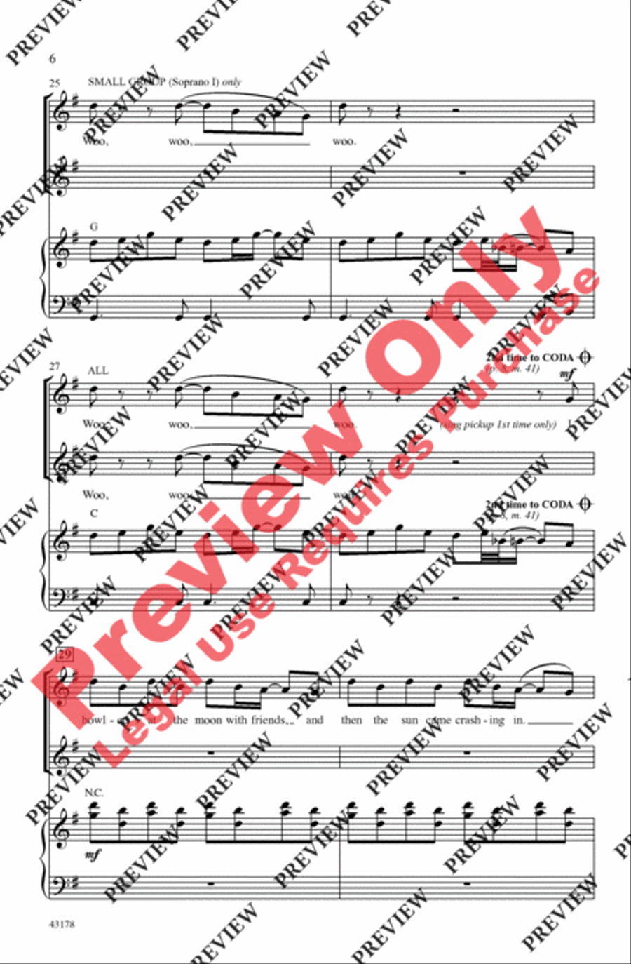 Best Day of My Life 2-Part scores gallery preview page 6